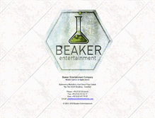 Tablet Screenshot of beakerentertainment.com